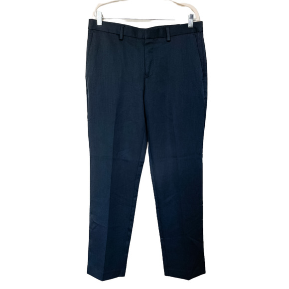Perry Ellis Other - Perry Ellis Portfolio Modern Fit Flat Front Dress Pants Black Size 34 x 32